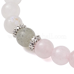 Pulseras elásticas con cuentas de labradorita natural&nbsp;BJEW-JB10478