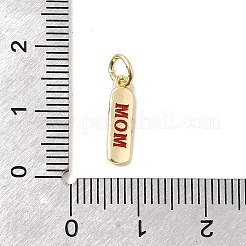 Charms smalto ottone&nbsp;KK-P338-01G-C02