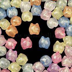 Leuchtende transparente Acrylperlen&nbsp;OACR-B031-20