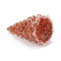 Décorations pour la maison en jaspe rouge naturel&nbsp;DJEW-I013-A04