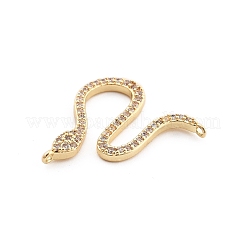 Pendentifs avec zircon cubiques à micro-pavés en laiton&nbsp;LS-KK-M321-01A-G