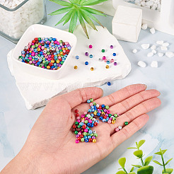 360pcs 12 Farben sprühlackierte Acrylperlen&nbsp;MACR-TA0002-25