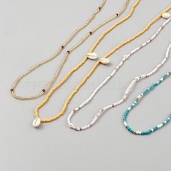 Ceintures en plastique chaîne de perles de rocaille&nbsp;AJEW-WH20059-39C