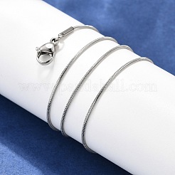 Colliers tendance en acier inoxydable 304 pour hommes&nbsp;X-NJEW-M065-A-01