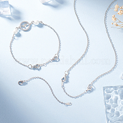 3 pz 925 estensori per catena portacavi in argento sterling&nbsp;AJEW-BC0007-62P