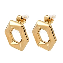 Boucles d'oreilles à tige en acier inoxydable 304&nbsp;EJEW-D362-09G