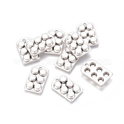 Pendente in lega stile tibetano&nbsp;TIBEP-GC169-AS-RS