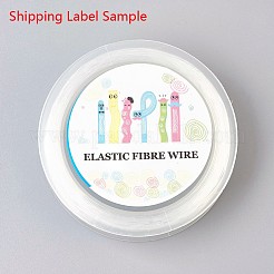 Filo di cristallo elastico piatto&nbsp;EW-G010-A14