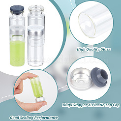 Flacons d'échantillons de laboratoire en verre&nbsp;AJEW-WH0314-477A