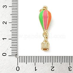 Colgantes de esmalte de latón&nbsp;KK-K368-48G