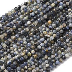 Chapelets de perles en cyanite naturelle&nbsp;G-RM2025-A45-6mm-B