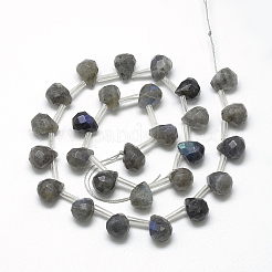 Natur Labradorit Perlen Stränge&nbsp;G-R435-15G