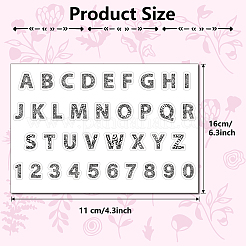 Individuelle transparente Stempel aus PVC-Kunststoff&nbsp;DIY-WH0439-0078