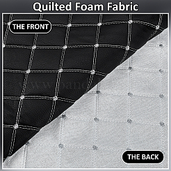 Pelle pvc e tessuto di cotone e poliestere&nbsp;DIY-WH0671-191A