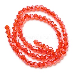 Trasparenti perle di vetro placca fili&nbsp;LS-EGLA-A039-T3mm-A14