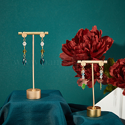 48 pièce de 12 styles de boucles d'oreilles à tige en acier inoxydable 304 avec placage ionique (IP)&nbsp;STAS-UN0032-14