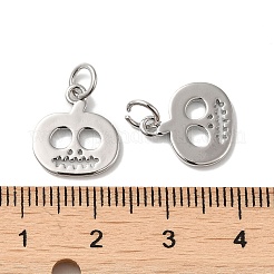 Cremagliera charms ottone placcatura&nbsp;KK-D047-04P