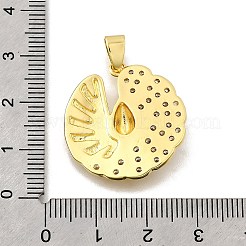 Colgante micropavé cubic zirconia de latón&nbsp;KK-Z104-15G