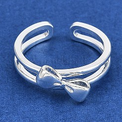 Anelli per polsini aperti in ottone da donna&nbsp;RJEW-K284-01P