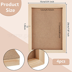 Rechteckige Maltafeln aus Holz&nbsp;AJEW-WH0348-281C