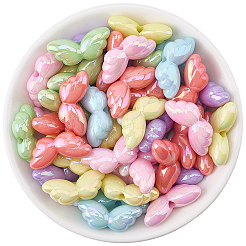 50 Stück UV-beschichtete undurchsichtige Acrylperlen&nbsp;OACR-PA0001-88