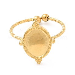 Ionenplattierung (IP) 304 Edelstahl offene Manschette Ring Zubehörse&nbsp;STAS-E180-07G