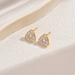Elegantes pendientes de botón de aleación vintage&nbsp;QQ0173-1
