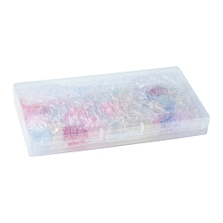 60 Stück 10 Farben Backfarbe Glasperlen&nbsp;GLAA-FS0002-01