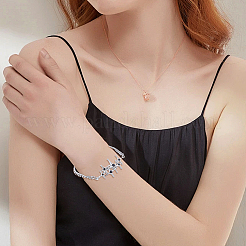 Fascini del connettore del rhinestone della lega di 24pcs 6 stili&nbsp;FIND-SC0022-22