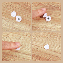 200 tapón de plástico para tornillos de valla de muebles de 5 colores&nbsp;FIND-GF0004-65