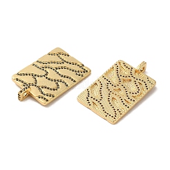 Pendentifs en laiton avec zircon cubique micro pavé&nbsp;KK-R162-041G