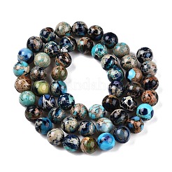 Brins de perles de jaspe impérial naturel&nbsp;G-N342-63D
