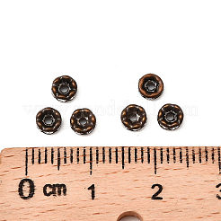 Messing Strass Zwischen perlen&nbsp;RB-A014-L4mm-01R-NF