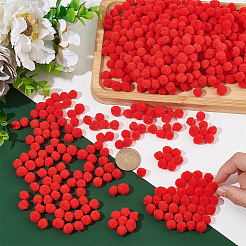 1000pcs DIY Puppe Handwerk Pompon Garn pom pom Kugeln&nbsp;AJEW-PH0004-68