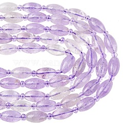 Chapelets de perles en améthyste naturelle&nbsp;G-G453-C01-8x13mm