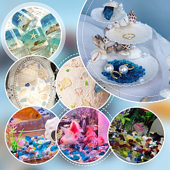 Aquarium-Landschaftsgestaltung mit Kunststoffschalen und Glas&nbsp;DIY-PH0035-11