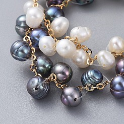 Bracelets en perles de culture d'eau douce&nbsp;BJEW-JB04819