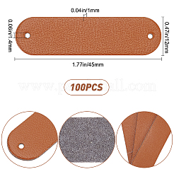 Patchs en similicuir à coudre&nbsp;DIY-WH0265-44D
