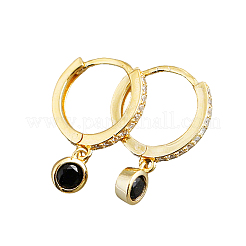 925 orecchini geometrici retrò chic in argento con decorazioni in zirconia&nbsp;TQ3244-2