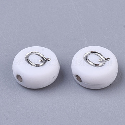 Perline acrilico placcato&nbsp;PACR-R243-04Q