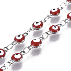 Chaînes émaillées en acier inoxydable 304&nbsp;CHS-P006-02P-01