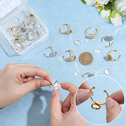 DIY-Set zur Herstellung ovaler offener Manschettenringe aus Edelstahl 304&nbsp;STAS-NB0002-71