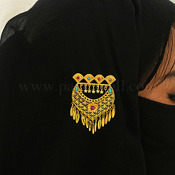 Broschen mit Herzquasten aus Messing im Bohème-Stil für Damen&nbsp;KV4703