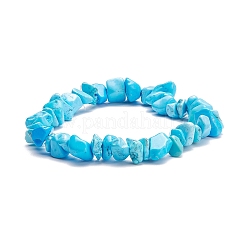Set di braccialetti elastici per donna con perline di pietra mista naturali e sintetiche&nbsp;BJEW-AL00004