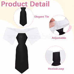 2 Stück Polyester-Haustierkrawatten&nbsp;AJEW-GF0010-55