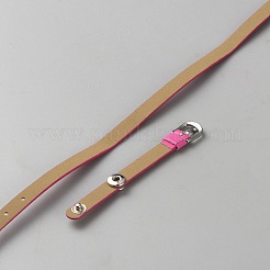 Kunstleder Kabel Armbänder&nbsp;BJEW-WH0030-04A