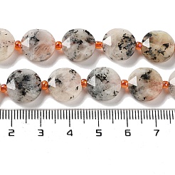 Natürliche sunstone Perlen Stränge&nbsp;G-NH0004-021