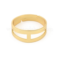Fingerringband aus blankem Messing&nbsp;KK-A272-12G