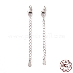 925 estensori per catena in argento sterling&nbsp;STER-D036-30AS