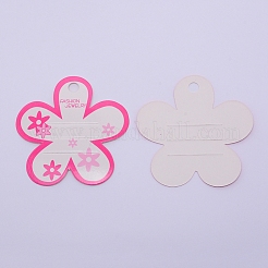 Schede di visualizzazione di fermagli per capelli&nbsp;DIY-WH0189-12